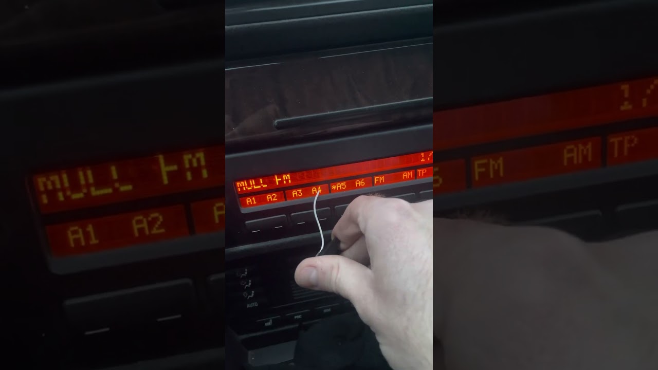 Восстановление пикселей в МИДе bmw e39