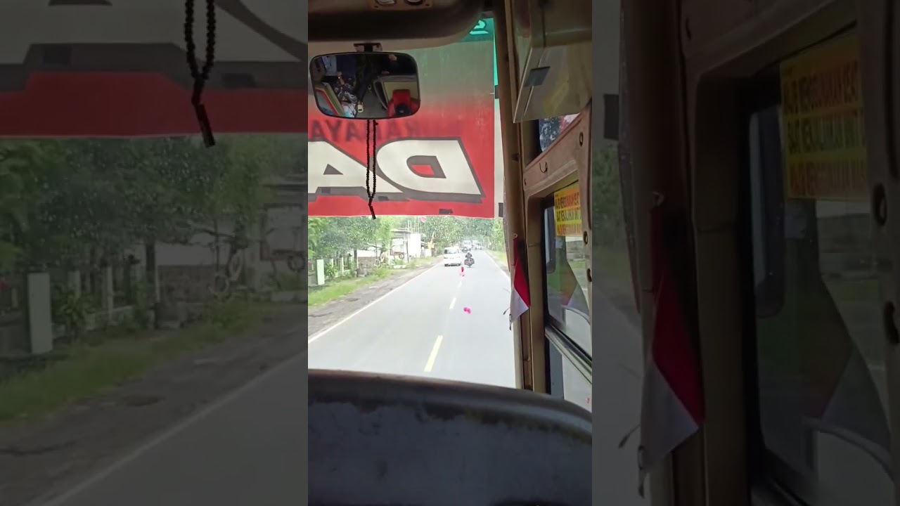Bus Bagong "Damar" lagi kejar tayang, jam mepet bossss 