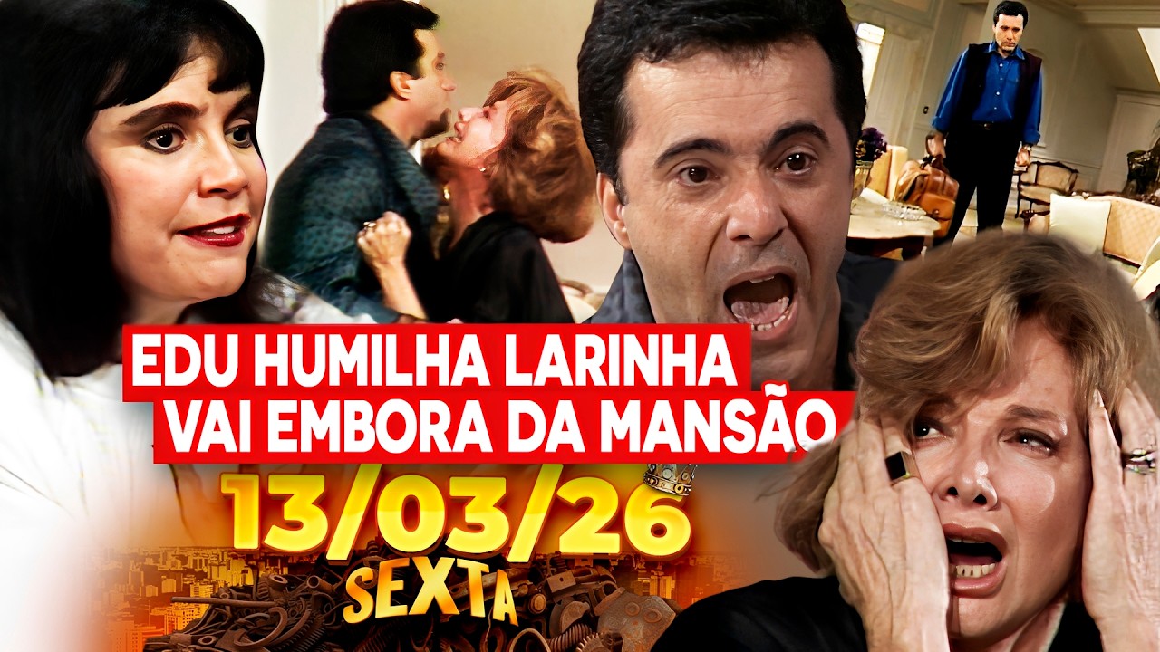 Rainha da Sucata - (13/03/26) Capítulo de hoje, Sexta-Feira l Capítulo 93, Vale a pena ver de novo