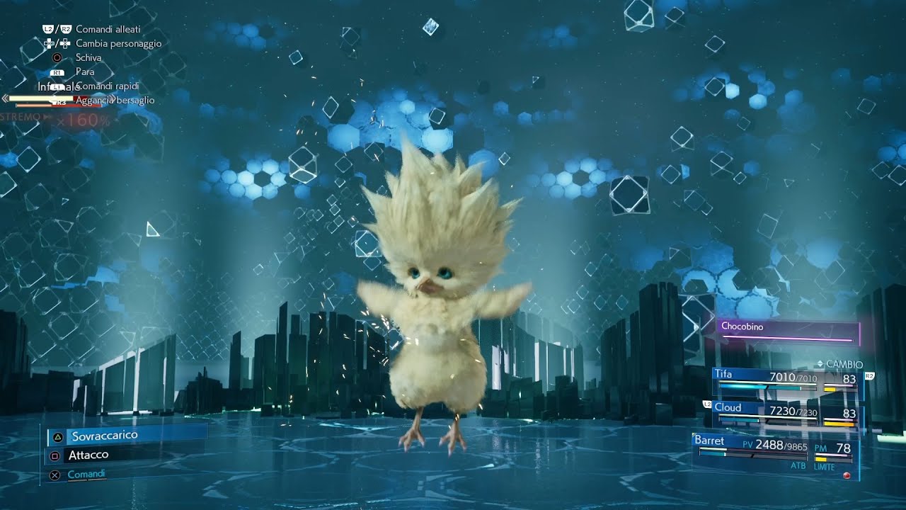 FFVII Remake - Summons: Chocobo Chick summon materia