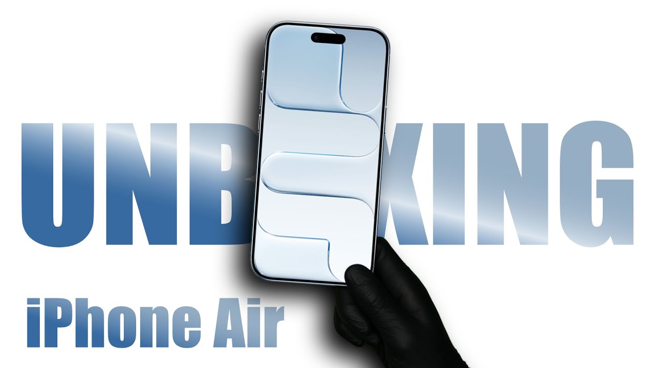 Apple iPhone Air - ASMR Unboxing