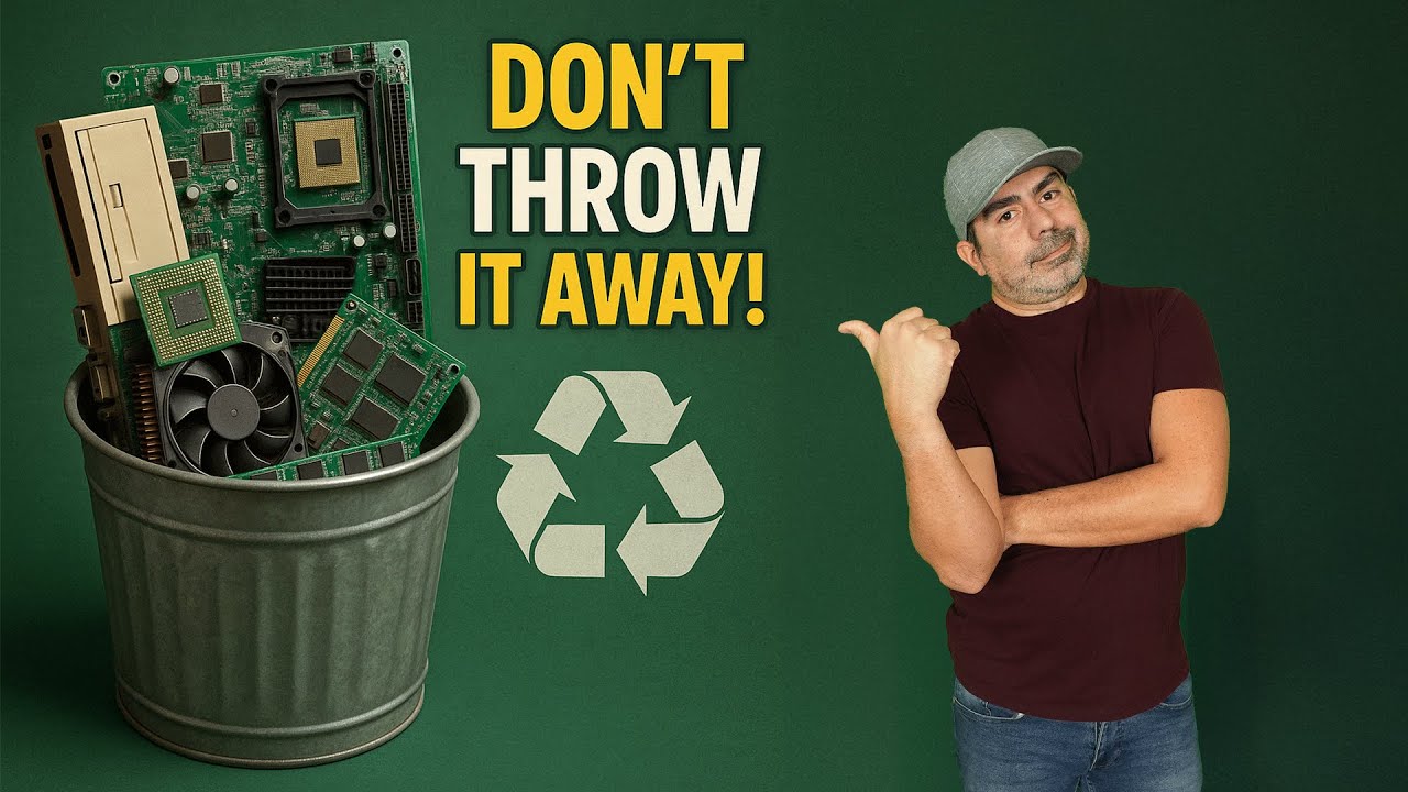 From Trash to Tech: I Built This From spare Parts!