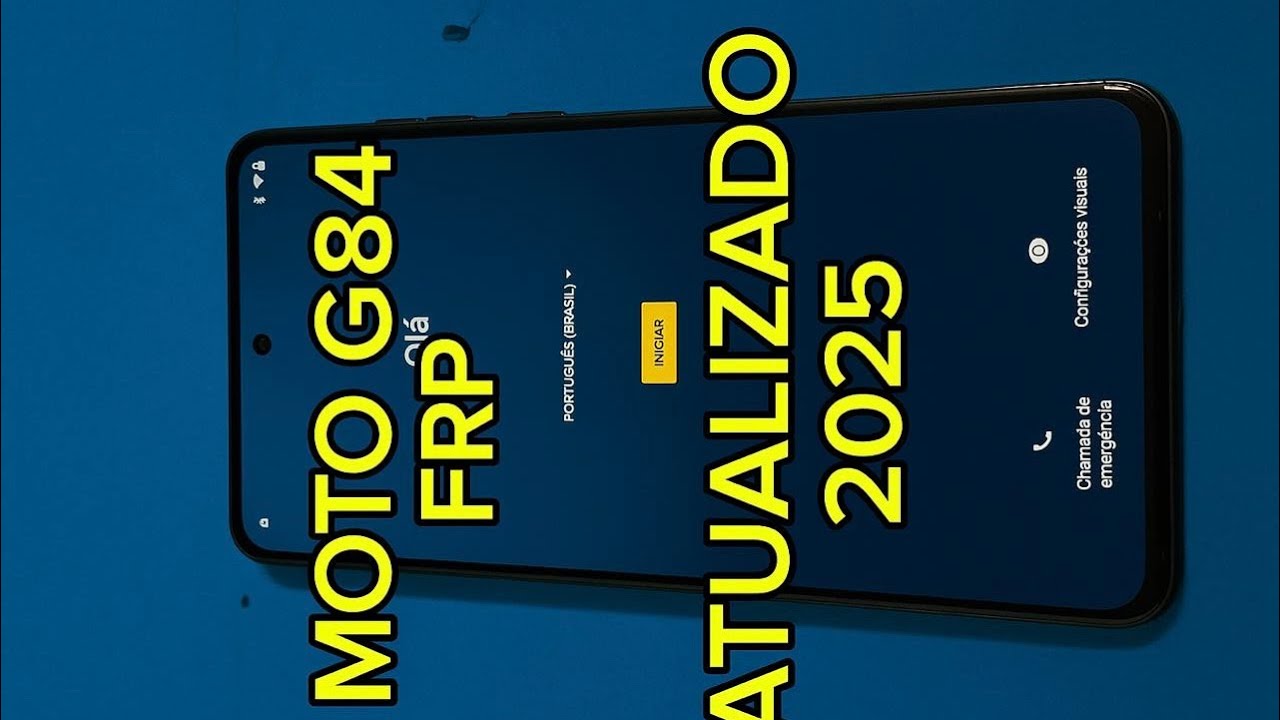 MOTOROLA G84 CONTA GOOGLE ATUALIZADO 2025 ANDROID 14 (FRP)
