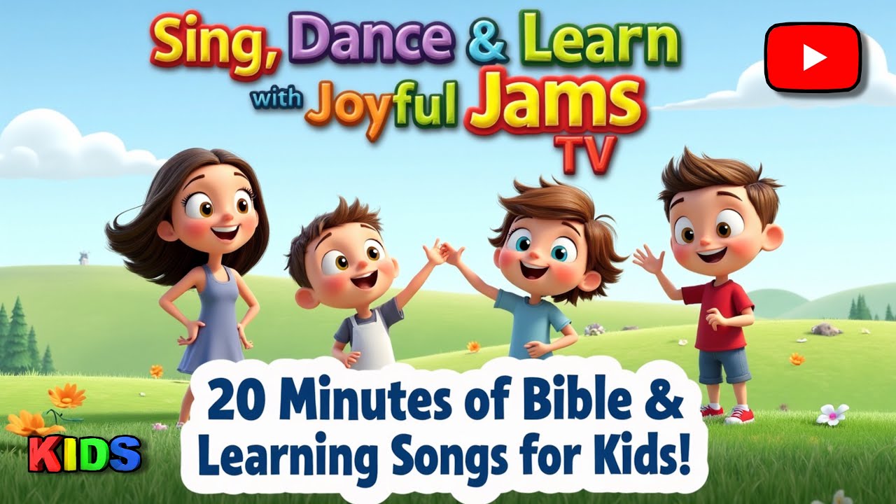 Bible Jams for Kids! 10 Fun Christian Songs (Full 20-Minute Video)