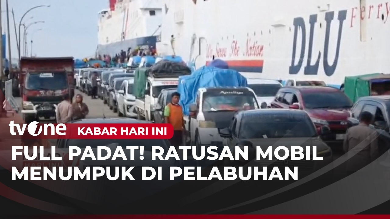 Kendaraan Pribadi Pemudik Tiba di Pelabuhan Parepare | Kabar Hari Ini