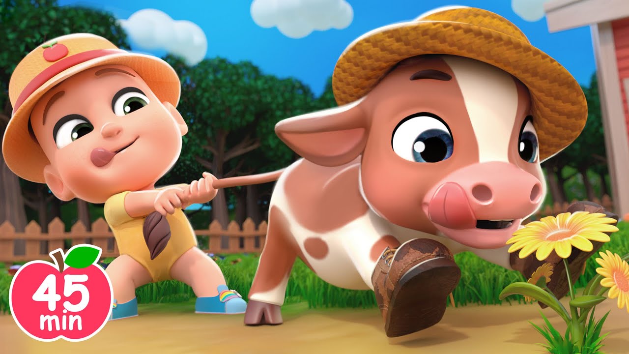 A Vaca Lola | Beb&ecirc; Alimenta o Bezerro | Lalafun Rimas Infantis & Can&ccedil;&otilde;es para Crian&ccedil;as