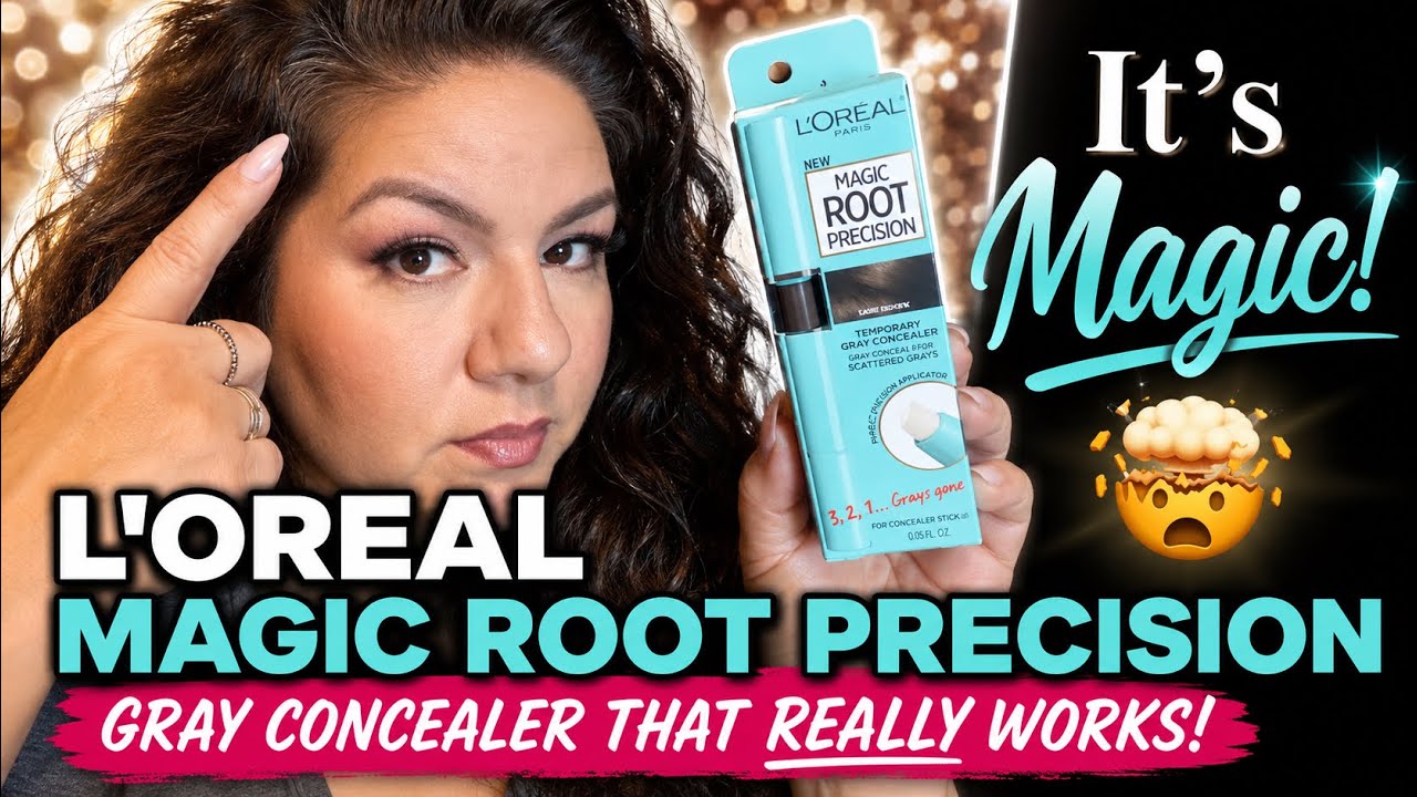 L'oreal Magic Root Precision Gray Concealer Touch Up Temporary Color 