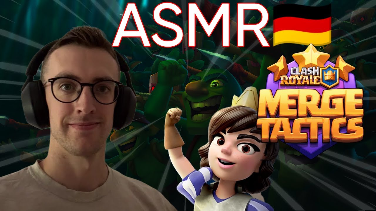 🇩🇪 ASMR - Clash Royale 👑700 Subs Special 🎉 | Merge Tactics (German Gameplay)