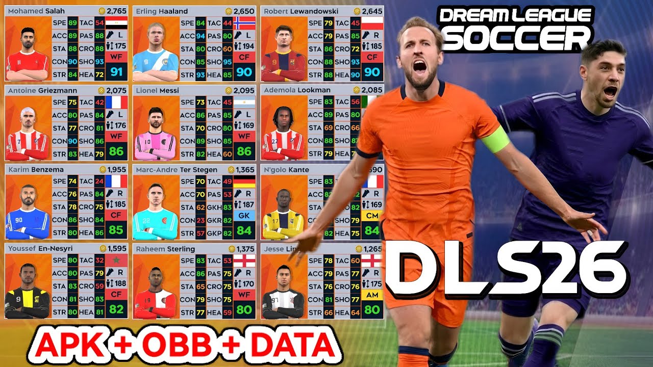 DLS 19 MOD 26 | DLS 19 MOD DLS 26 ANDROID | DLS 26 APK OBB DATA OFFLINE FOR ANDROID & IOS