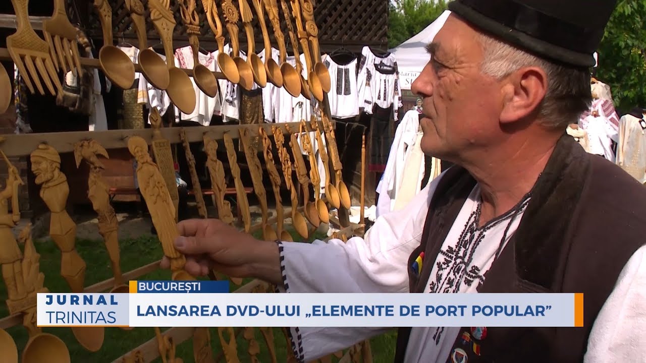 Lansarea DVD-ului &bdquo;Elemente de port popular&rdquo;