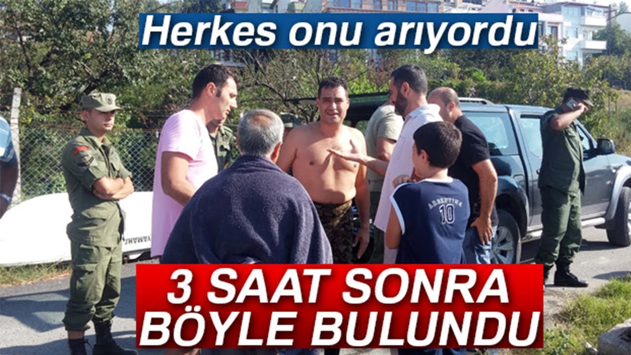 Herkes Onu Arıyordu! 3 Saat Sonra Elinde Levrek Balığı İle Çıktı