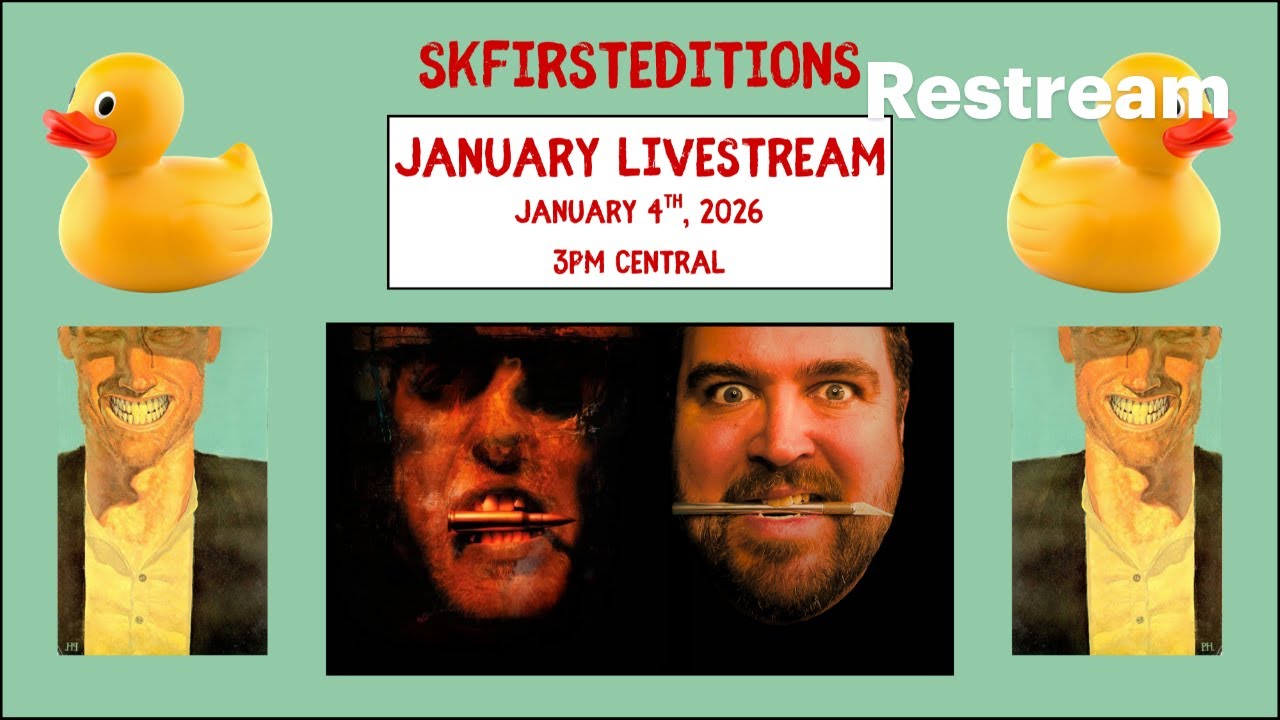 January Live Stream With SKFirstEditions - Upcoming Videos, The Shining, Gas/Fog/Mist, Carrie
