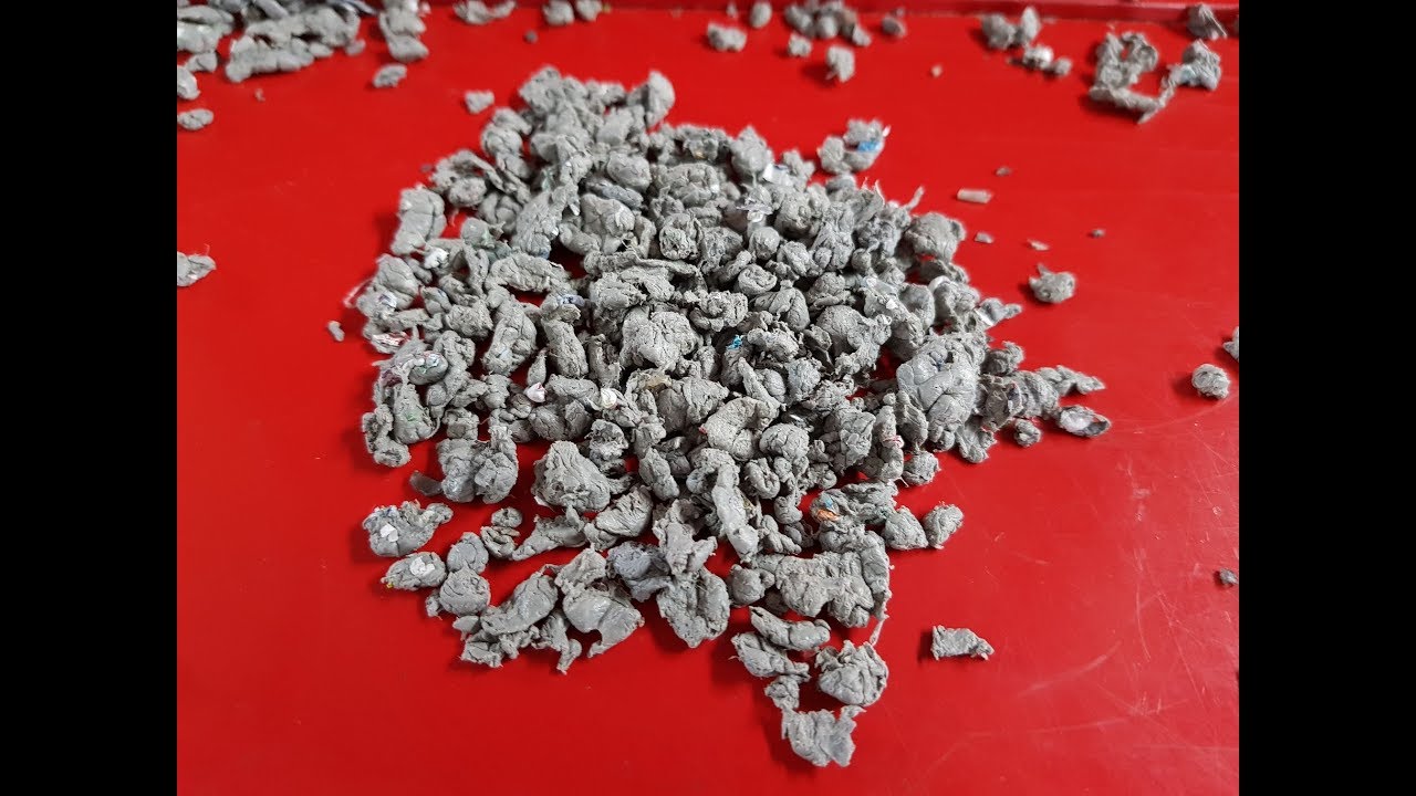 Agglomeration of PP Bottle Labels - WiPa Plast Compactor