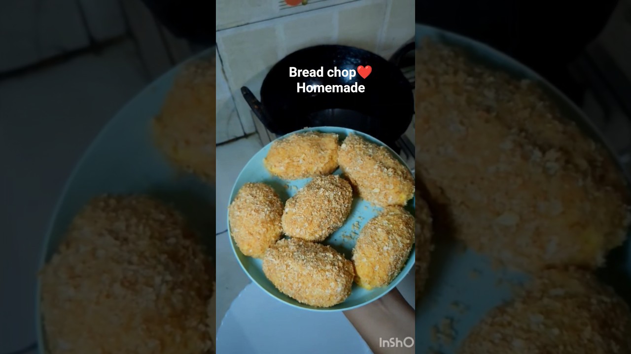 simple homemade breadchop❤️#breadchop#food #assamese #recipe #new #cooking #love