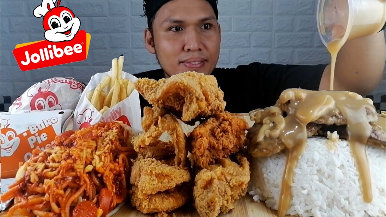 ALL-TIME FAVORITE JOLLIBEE MUKBANG | MUKBANG PHILIPPINES | COLLAB @bobbyrocky642