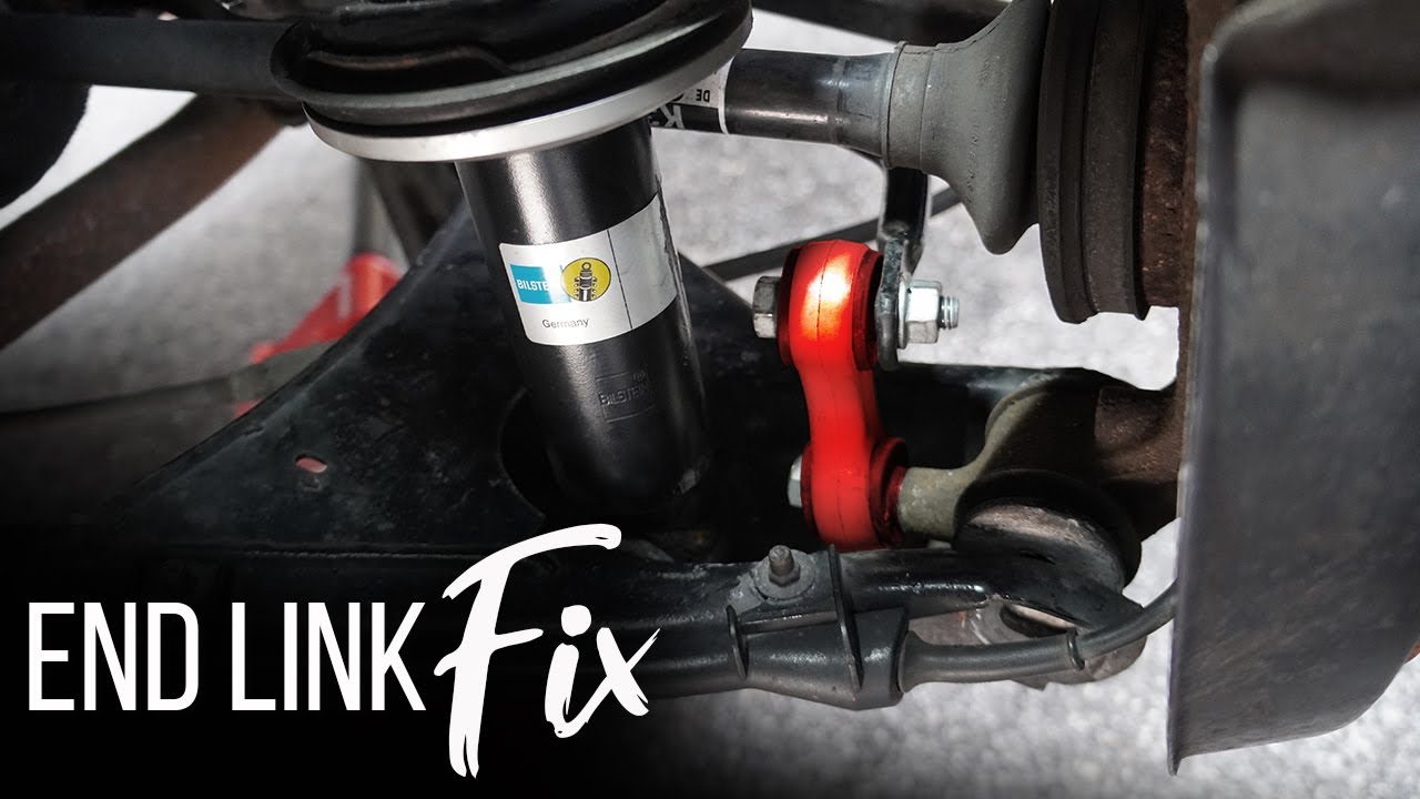 VW B5.5 Passat How to Replace the Rear Sway Bar End Links 1998-2005