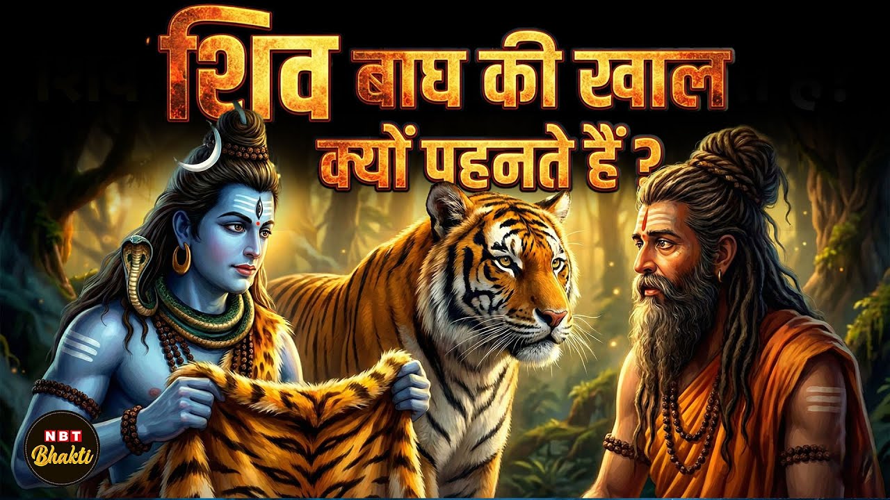 Why Shiva Wears Tiger Skin | The Hidden Meaning | Aghori Shiva | NBT Bhakti