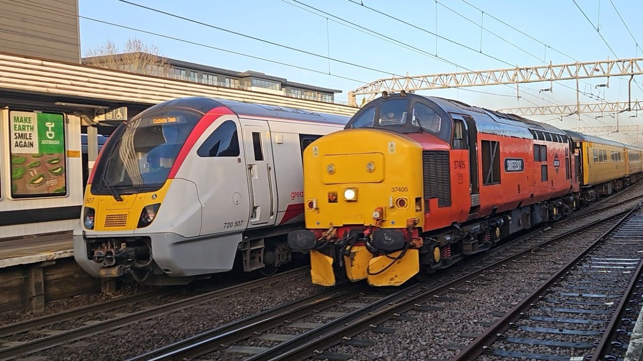 37405 & 37419 working the Anglia Test Train, 25th - 27th February 2026