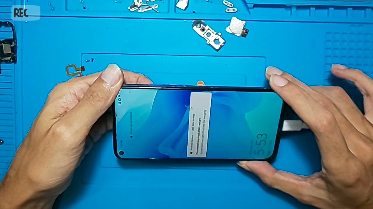 Cara Tukar Bateri & Cover Belakang Huawei Honor View 20 // Huawei Honor View 20 Battery & Back Glass
