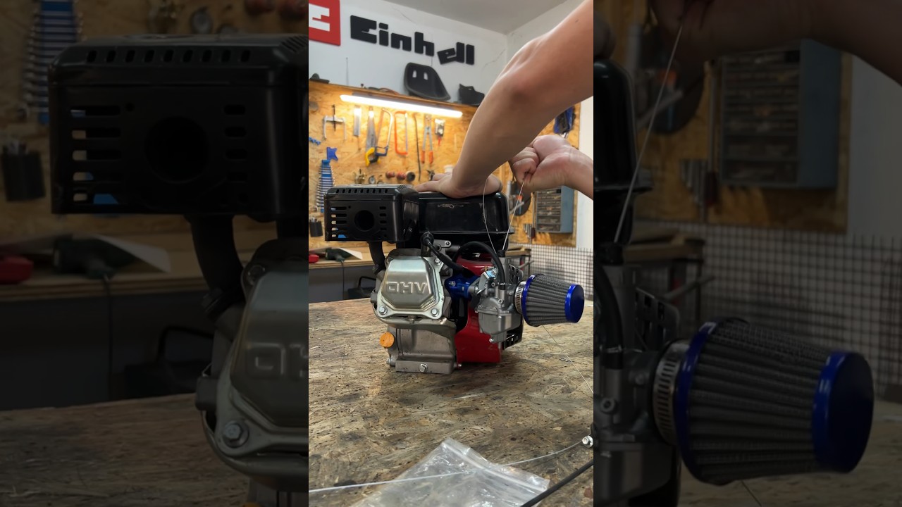Tuning 200cc ENGINE !? #engine #mechanic #200cc #tuning