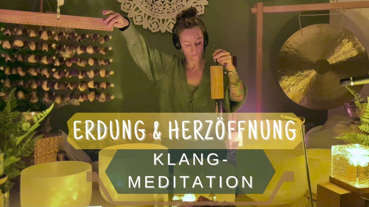 15 Minuten Klangmeditation | Erdung & Herzöffnung | Soundbath | Singingbowl Soundmeditation 