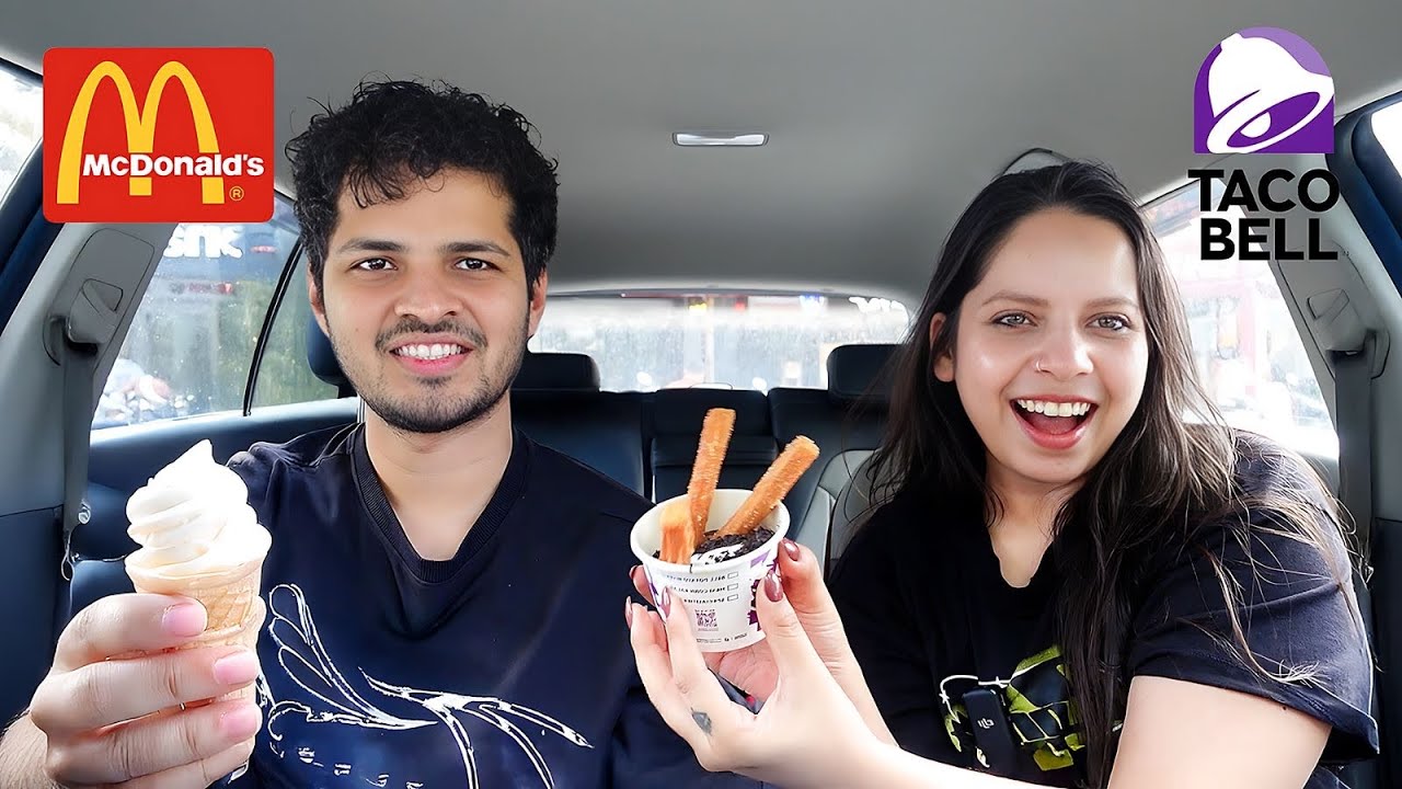 Trying Desserts From Fast Food Chains(McD,Burger King,Taco Bell and Dominos)