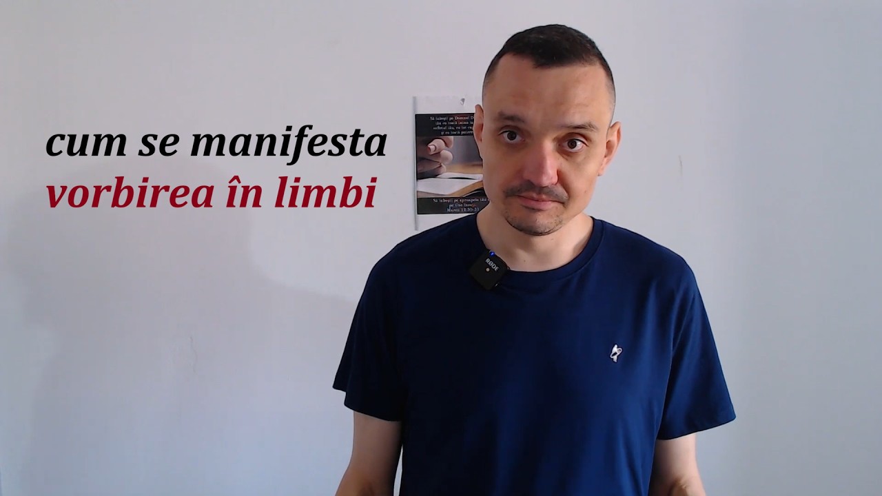 Darul BIBLIC al vorbirii în alte limbi (nu aberațiile penticostale și carismatice)