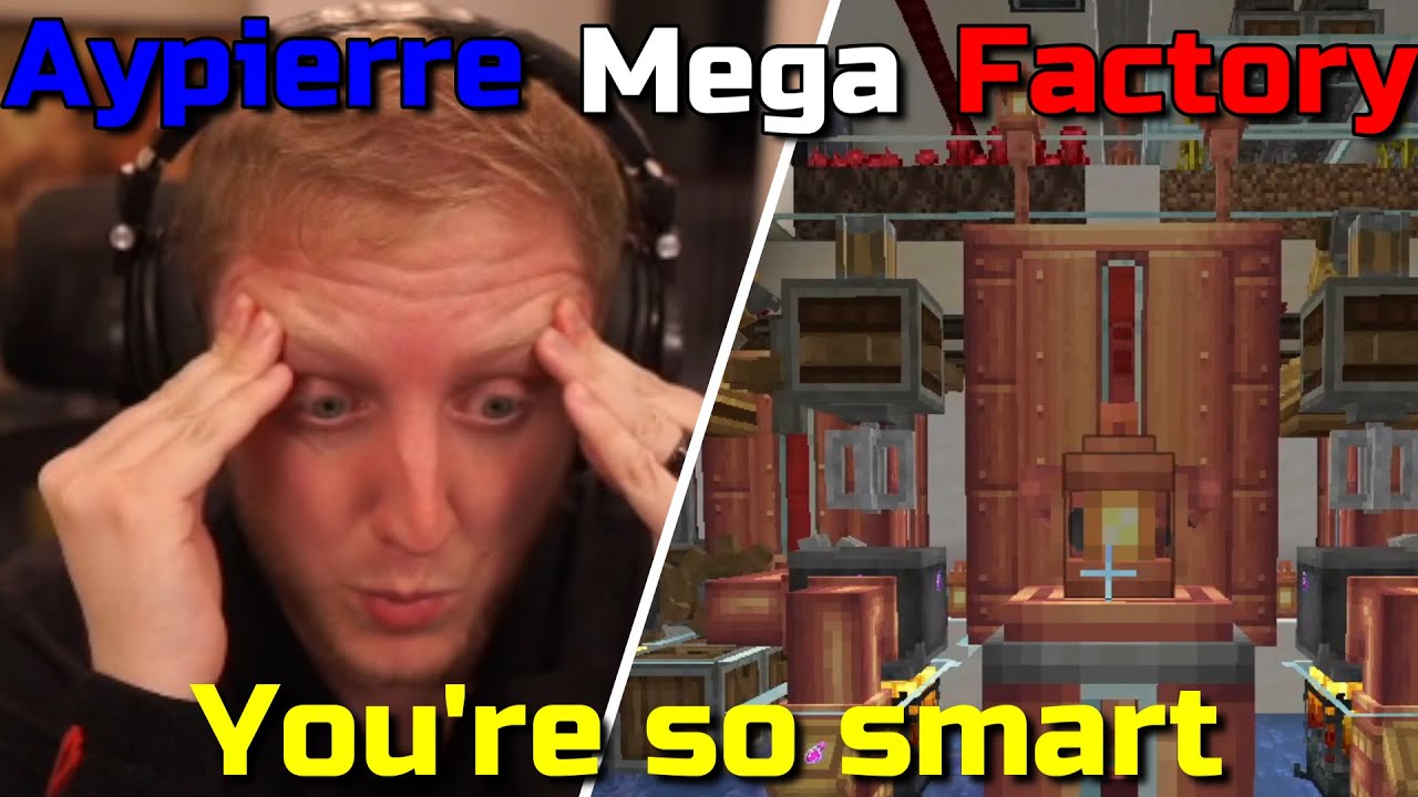 Philza Visits Aypierre mega Factory on QSMP Minecraft with Fit & Aypierre