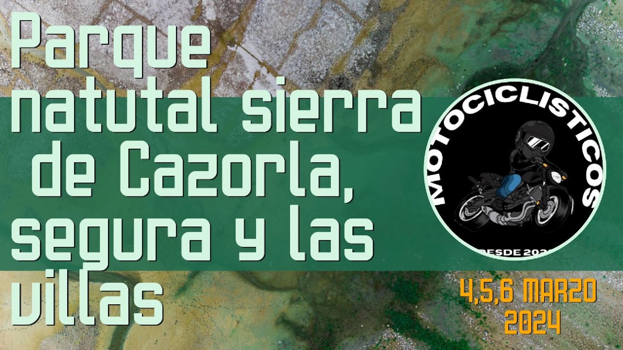 La MEJOR RUTA por el PARQUE NATURAL de Cazorla, Segura y las Villas en MOTO