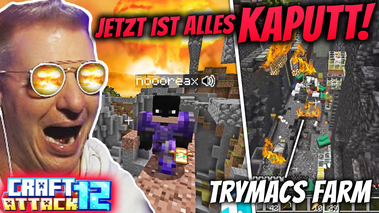 SO EINE 🧨ESKALATION🧨 GAB ES NOCH NIE‼️😱 100 SUBS🤑 FÜR MAXIMALE ZERSTÖRUNG💥🤣 | CRAFT ATTACK 12 #7