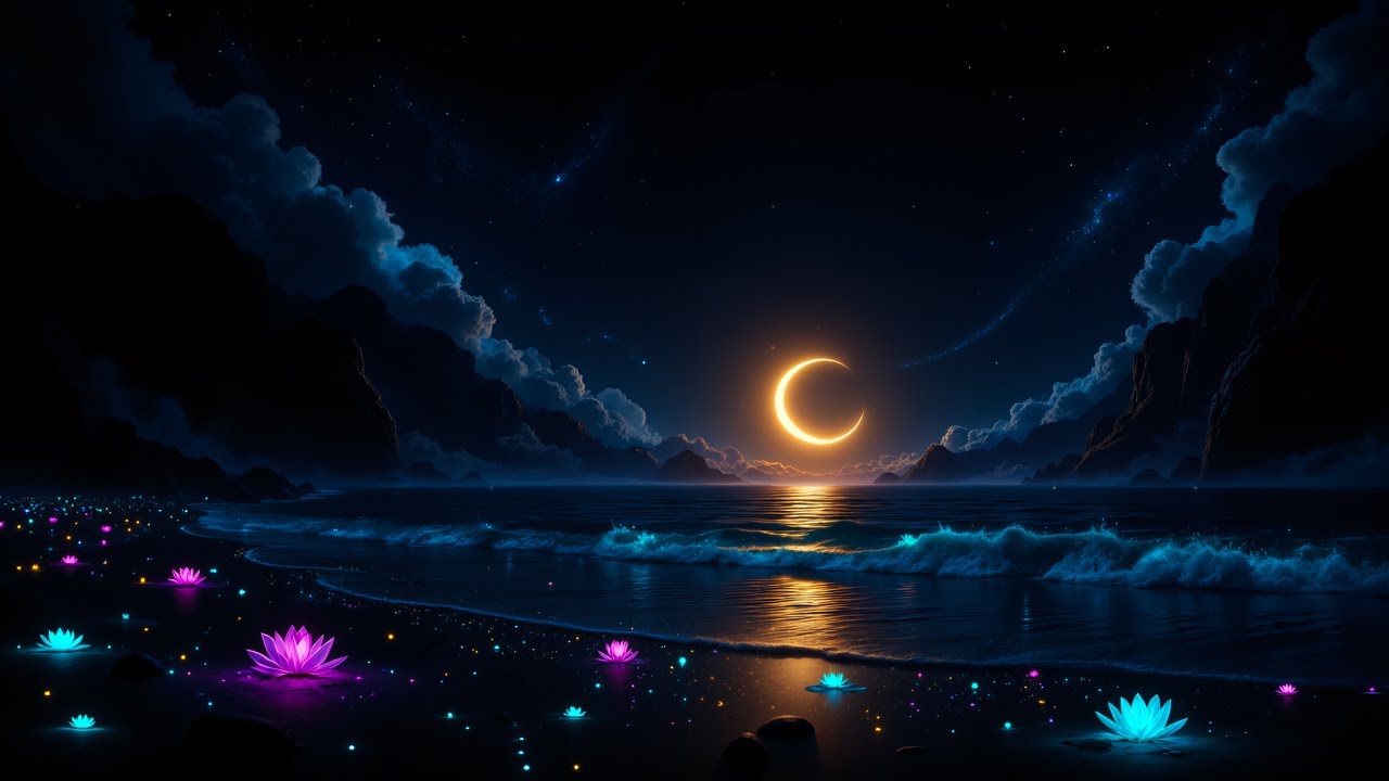 No Ads Tranquil Music &bull; Go Into Deep Sleep Fast, Relief Stress & Anxiety &bull; Forget Negative Though...