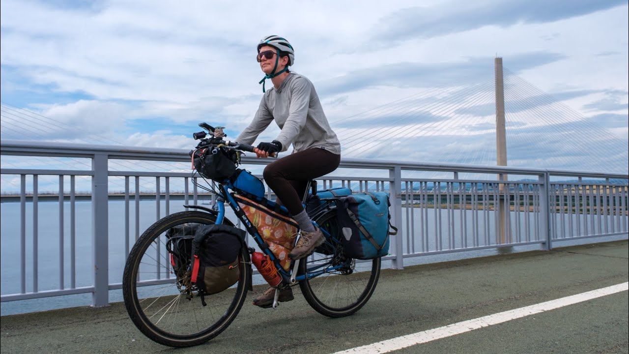 A Day in the Life on a Long Distance Bicycle Tour