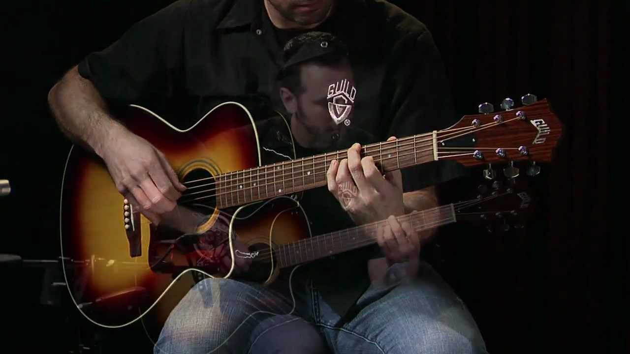 Guild F-30RCE Standard Fingerpicking Demo