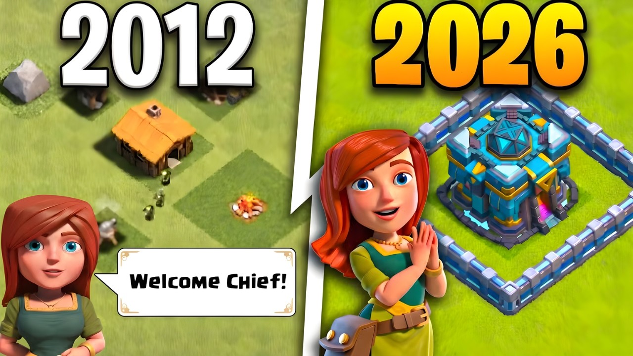 The ENTIRE History of Clash of Clans!