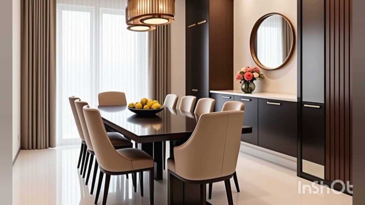Modern Dining Room Design Ideas 2025 | New Wooden Dining Tables & Home Interior Trends