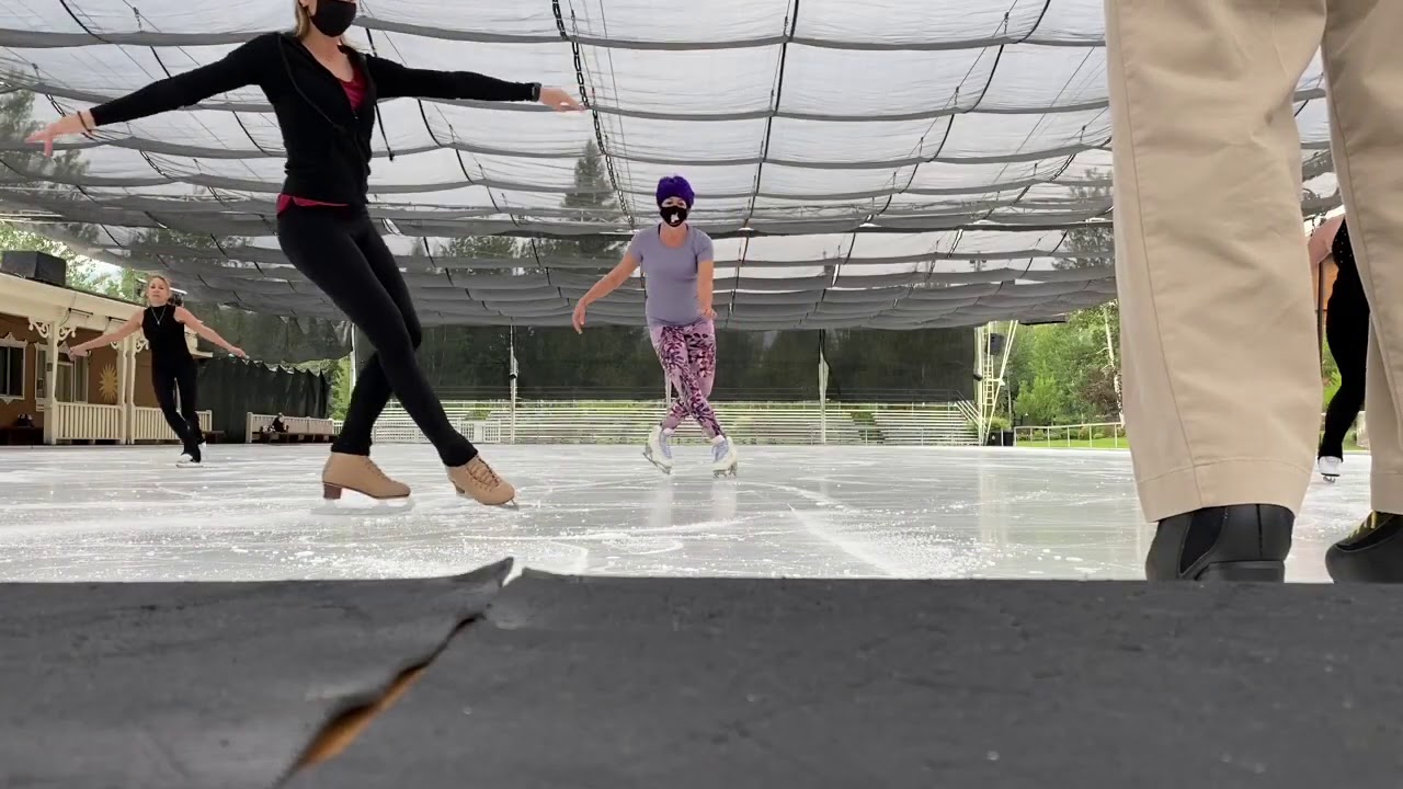Sun Valley Adult Skating Week 2020, Advanced  Edges with Erin