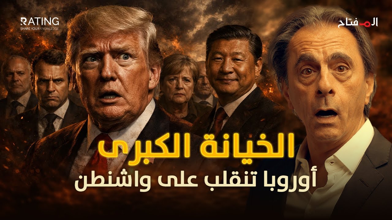 الخيانة العظمى: أوروبا تطعن واشنطن في الظهر وتتحالف مع الصين!