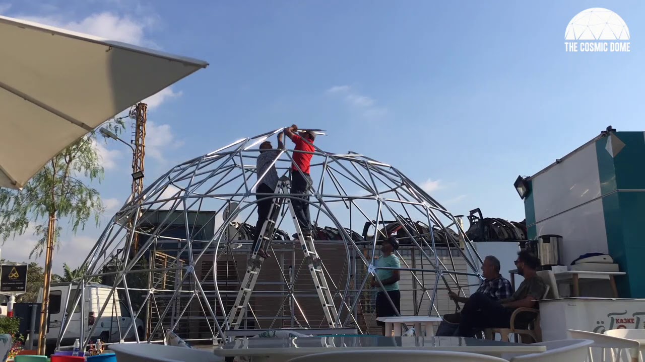 Geodesic Dome Setup