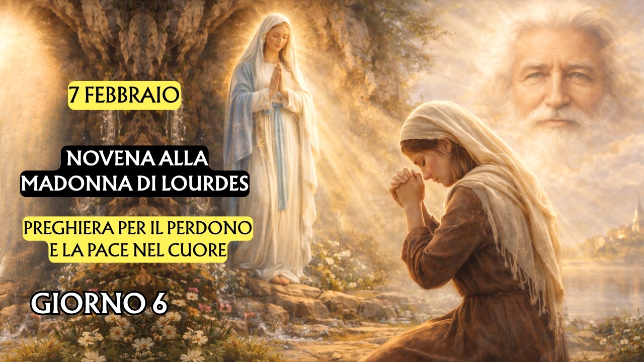 NOVENA ALLA MADONNA DI LOURDES | GIORNO 6 | Supplica per il perdono e la pace del cuore
