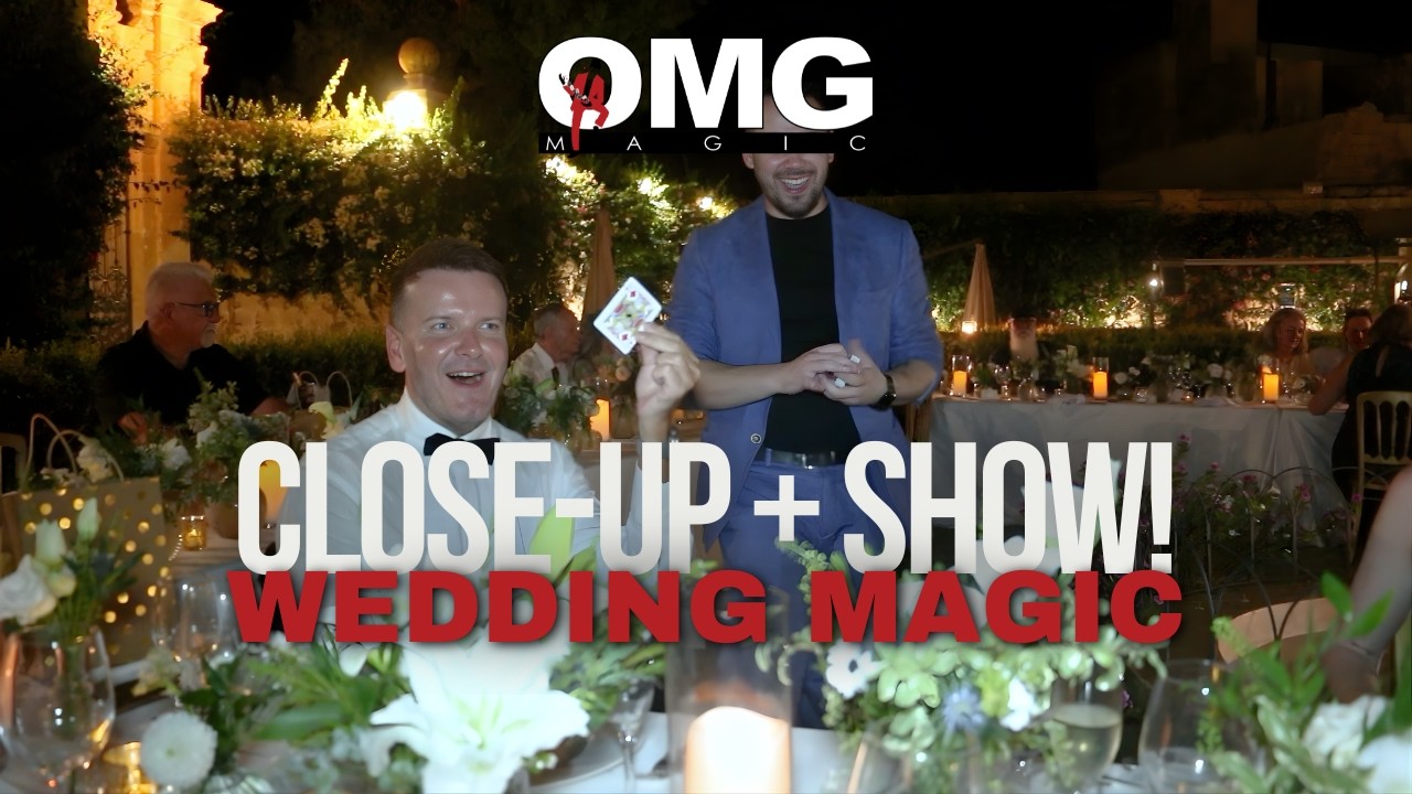 Wedding Entertainment | Close-Up Magic and Magic Show