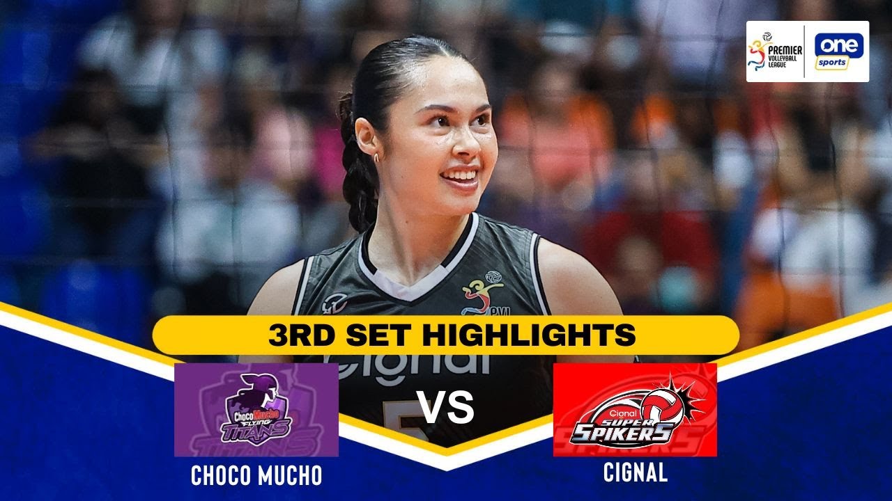 CIGNAL vs. CHOCO MUCHO | SET 3 HIGHLIGHTS | 2026 PVL ALL-FILIPINO CONFERENCE