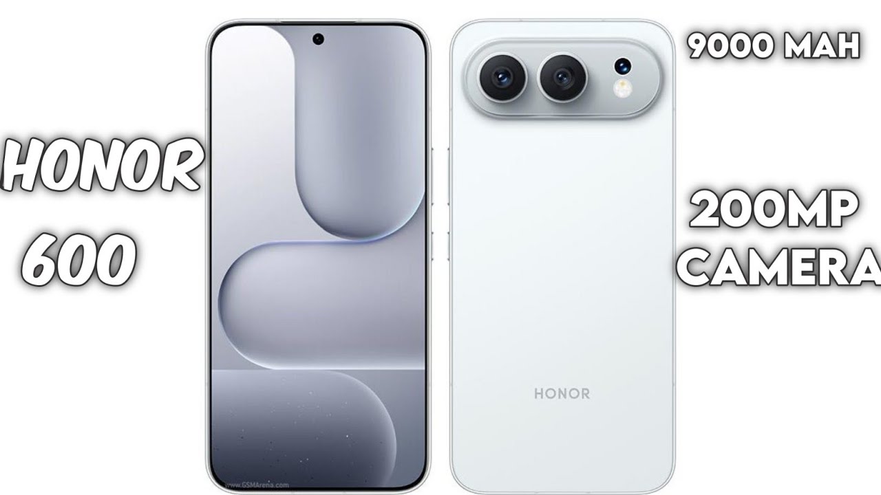 Honor 600 Leaks: 9000mAh Silicon Battery, Snapdragon 8 Elite & 200MP Camera! 😱