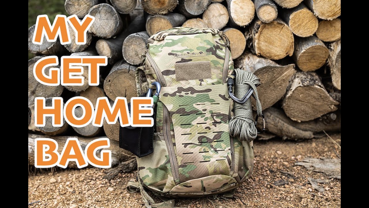 WHAT IS A GET HOME BAG ???  |  WHAT DO I KEEP IN MY ULTIMATE GET HOME BAG (72-HOUR BAG EDC) ???