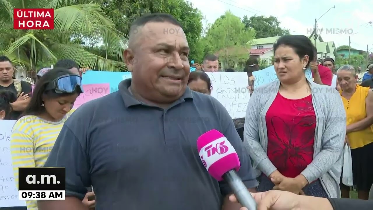 Poblador de La Protección: No nos oponemos a la posta policial, esto es un problema de tierras