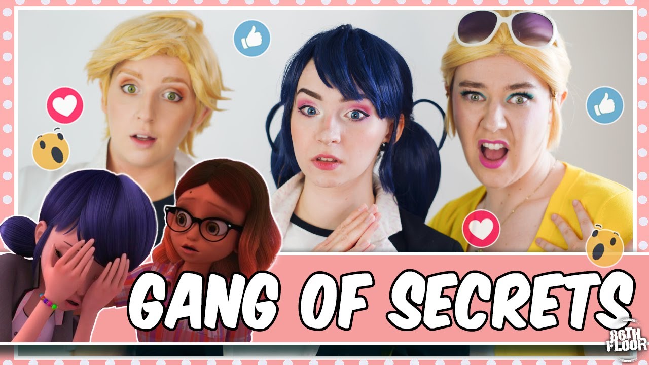 Реакция косплееров на Miraculous Ladybug — Gang of Secrets 🤫