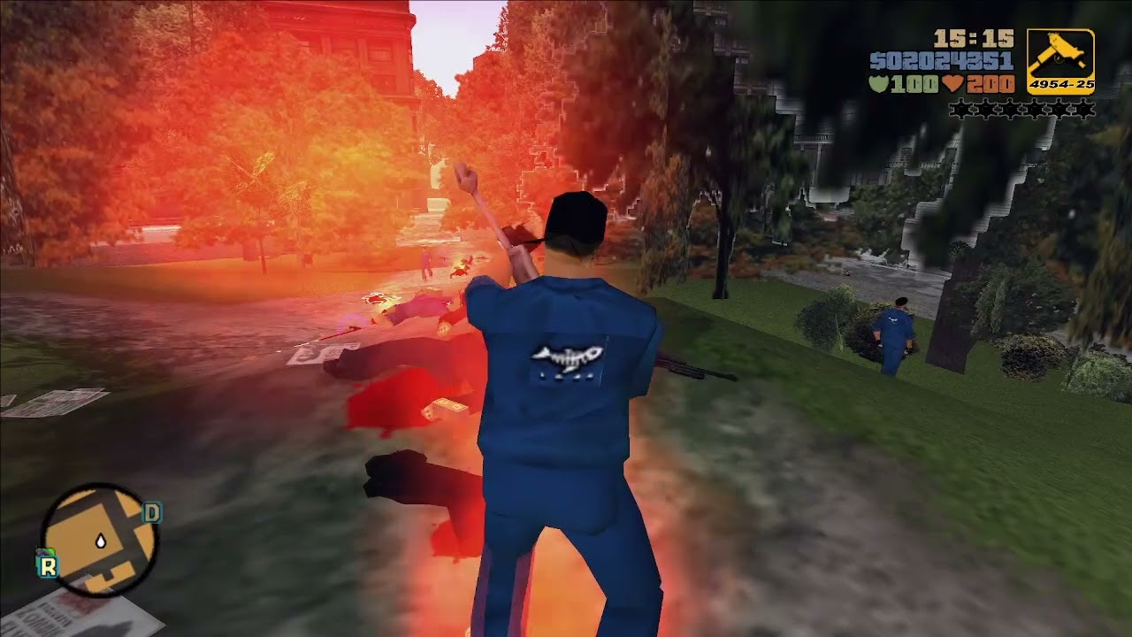GTA 3 | Triads Vs Yakuza Gang Warfare | Belleville Park (PC)