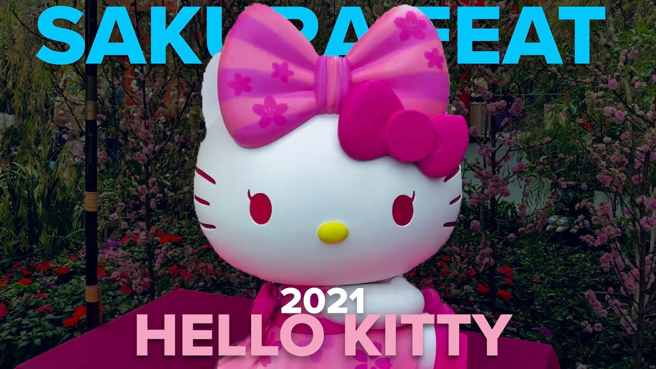 Sakura Featuring Hello Kitty 2021 | Gardens by the Bay Singapore