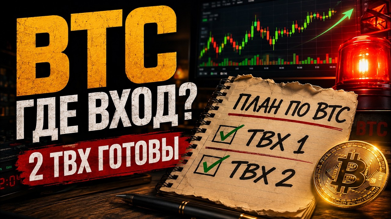 BTC: СРОЧНЫЙ ОБЗОР &mdash; ДВЕ НОВЫЕ ТВХ УЖЕ ГОТОВЫ #bitcoin #crypto #trading #binance