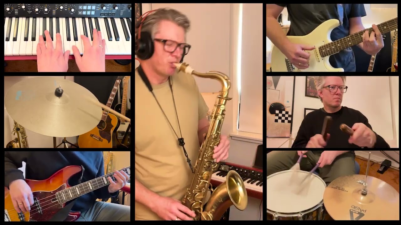 Blinding Lights - but it's Bossa Nova, with tenor saxophone