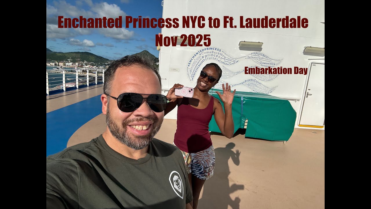 Enchanted Princess Cruise 12-Day NYC to Fort Lauderdale November 2025